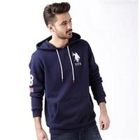 us polo assn mens roark hoody peacoat