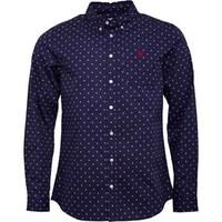 U.S. POLO ASSN. Mens Davis Shirt Peacoat