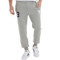 U.S. POLO ASSN. Mens Krystal Joggers Grey Marl