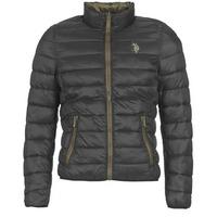 us polo assn uspa padded mens jacket in black