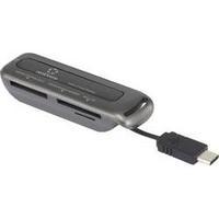 USB smartphone/table card reader Renkforce Black