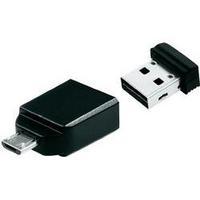 USB smartphone/tablet extra memory Verbatim Nano Store N GO Black