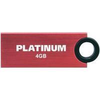 USB stick 4 GB Platinum 4GB Slender 2.0 Red 177544 USB 2.0