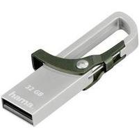 USB stick 32 GB Hama FlashPen \"Hook-Style\" Green 123921 USB 2.0