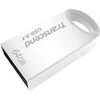 usb stick 64 gb transcend jetflash 710s silver ts64gjf710s usb 30