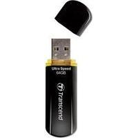 usb stick 64 gb transcend jetflash 600 black ts64gjf600 usb 20