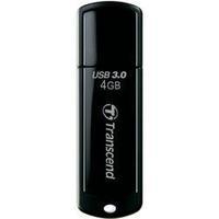 USB stick 4 GB Transcend JetFlash® 700 Black TS4GJF700 USB 3.0