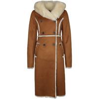 Usha Coat 15434990 women\'s Coat in BEIGE