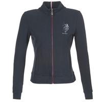 us polo assn usa flag womens sweatshirt in blue