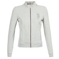 us polo assn usa flag womens sweatshirt in grey