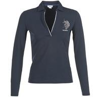 us polo assn cristine womens polo shirt in blue