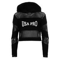 USA Pro Little Mix Mesh Hoodie Ladies