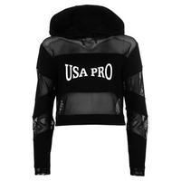 USA Pro Little Mix Mesh Hoodie Ladies