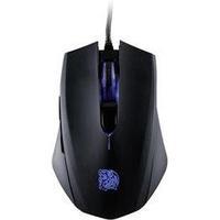 usb gaming mouse tt esports talon blu backlit ergonomic weight trimmin ...