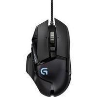 USB gaming mouse Optical Logitech Gaming G502 Proteus Spectrum RGB Backlit, Weight trimming Black