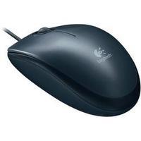 USB mouse Optical Logitech Mouse M90 Black