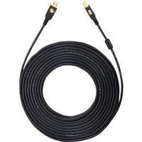 USB 2.0 Cable [1x USB 2.0 connector A - 1x USB 2.0 connector B] 3 m Black gold plated connectors, incl. ferrite core Oeh