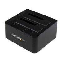 Usb 3.0 / Esata Dual Hard Drive Docking Station With Uasp For 2.5/3.5in Sata Ssd / Hdd Sata 6 Gbps