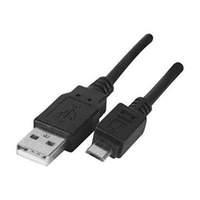 usb 20 a to micro b cord black 1 m