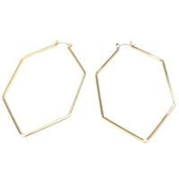 usc hex hoops ladies earrings