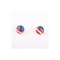 usa flag stars amp stripes studded earrings