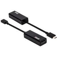 USB / DisplayPort Adapter [1x USB-C plug - 1x DisplayPort socket] Black