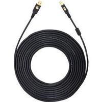 USB 2.0 Cable [1x USB 2.0 connector A - 1x USB 2.0 connector B] 5 m Black gold plated connectors, incl. ferrite core Oeh