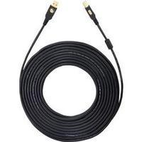 USB 2.0 Cable [1x USB 2.0 connector A - 1x USB 2.0 connector B] 7 m Black gold plated connectors, incl. ferrite core Oeh