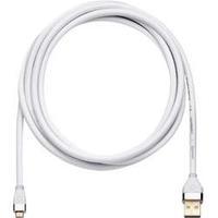 USB 2.0 Cable [1x USB 2.0 connector A - 1x USB 2.0 connector Micro B] 0.50 m White gold plated connectors Oehlbach