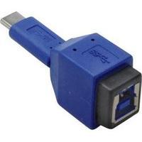 USB 3.1 Adapter [1x USB-C plug - 1x USB 3.0 port B] Blue BKL Electronic