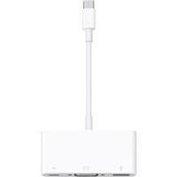 USB 3.1 Adapter [1x USB-C plug - 1x USB-C socket, VGA socket, USB 3.0 port A] White Apple