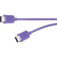 USB 2.0 Cable [1x USB-C plug - 1x USB-C plug] 1.80 m Purple Belkin