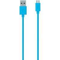 USB 2.0 Cable [1x USB 2.0 connector A - 1x USB 2.0 connector Micro B] 2 m Blue Belkin