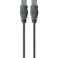 USB 2.0 Cable [1x USB 2.0 connector A - 1x USB 2.0 connector A] 1.80 m Black UL-approved Belkin