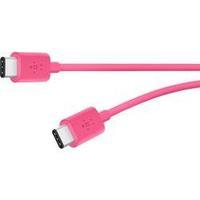 USB 2.0 Cable [1x USB-C plug - 1x USB-C plug] 1.80 m Pink Belkin