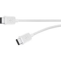 USB 2.0 Cable [1x USB-C plug - 1x USB-C plug] 1.80 m White Belkin