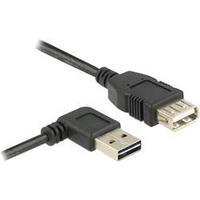 USB 2.0 Extension cable [1x USB 2.0 connector A - 1x USB 2.0 port A] 2 m Black Duplex use connector, gold plated connect