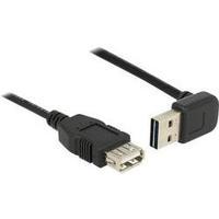 USB 2.0 Extension cable [1x USB 2.0 connector A - 1x USB 2.0 port A] 5 m Black Duplex use connector, gold plated connect
