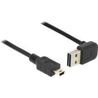 USB 2.0 Cable [1x USB 2.0 connector A - 1x USB 2.0 connector Mini B] 1 m Black Duplex use connector, gold plated connect