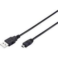 USB 2.0 Cable [1x USB 2.0 connector A - 1x USB 2.0 connector for Aiptek] 1.80 m Black UL-approved Digitus