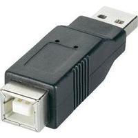USB 2.0 Adapter [1x USB 2.0 connector A - 1x USB 2.0 port B] Black Goobay
