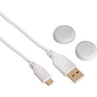 USB 2.0 Cable [1x USB 2.0 connector A - 1x USB 2.0 connector Micro B] 3 m White gold plated connectors Hama