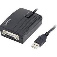 USB 2.0 Cable [1x USB 2.0 connector A - 1x D-SUB plug 15-pin] 1.50 m Black UL-approved LogiLink