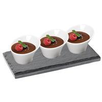 utopia mineral collection rectangular slate platter with anton black m ...