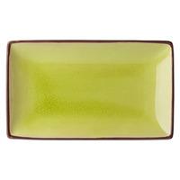 utopia soho rectangular plate verdi 21 x 14cm case of 6