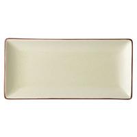 Utopia Soho Rectangular Plate Stone 30 x 14cm (Case of 6)