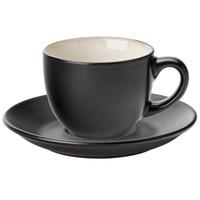 utopia barista espresso cup and saucer almond 4oz 110ml single