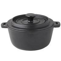utopia cast iron round casserole dish 55inch 20oz 56cl pack of 6