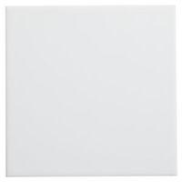 utopia white ceramic wall tile pack of 44 l150mm w150mm