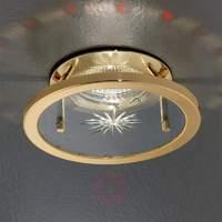 Uta Built-In Halogen Light Low-Voltage Gold Ruby